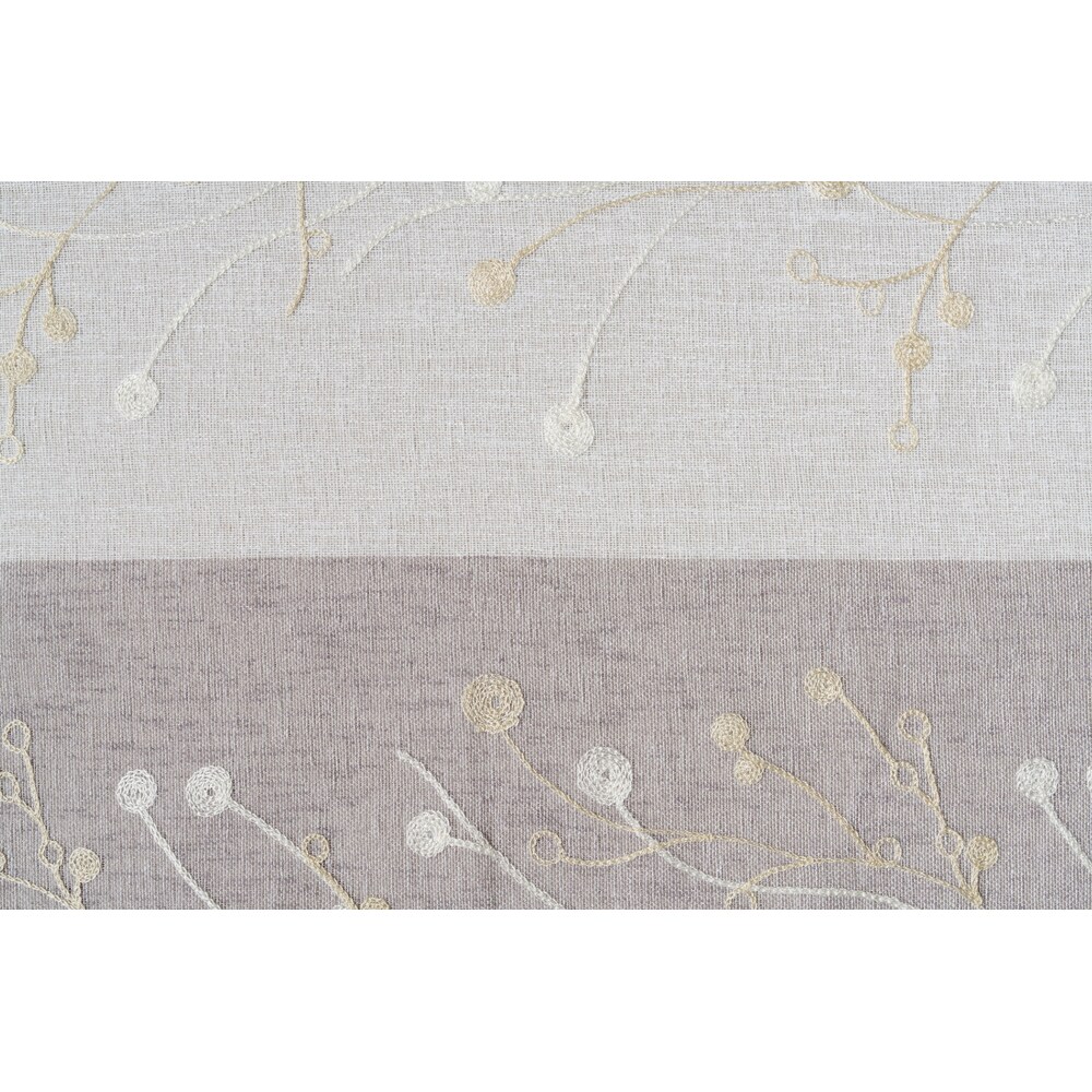 Perdea Casino, inele, 140 x 255 cm, crem