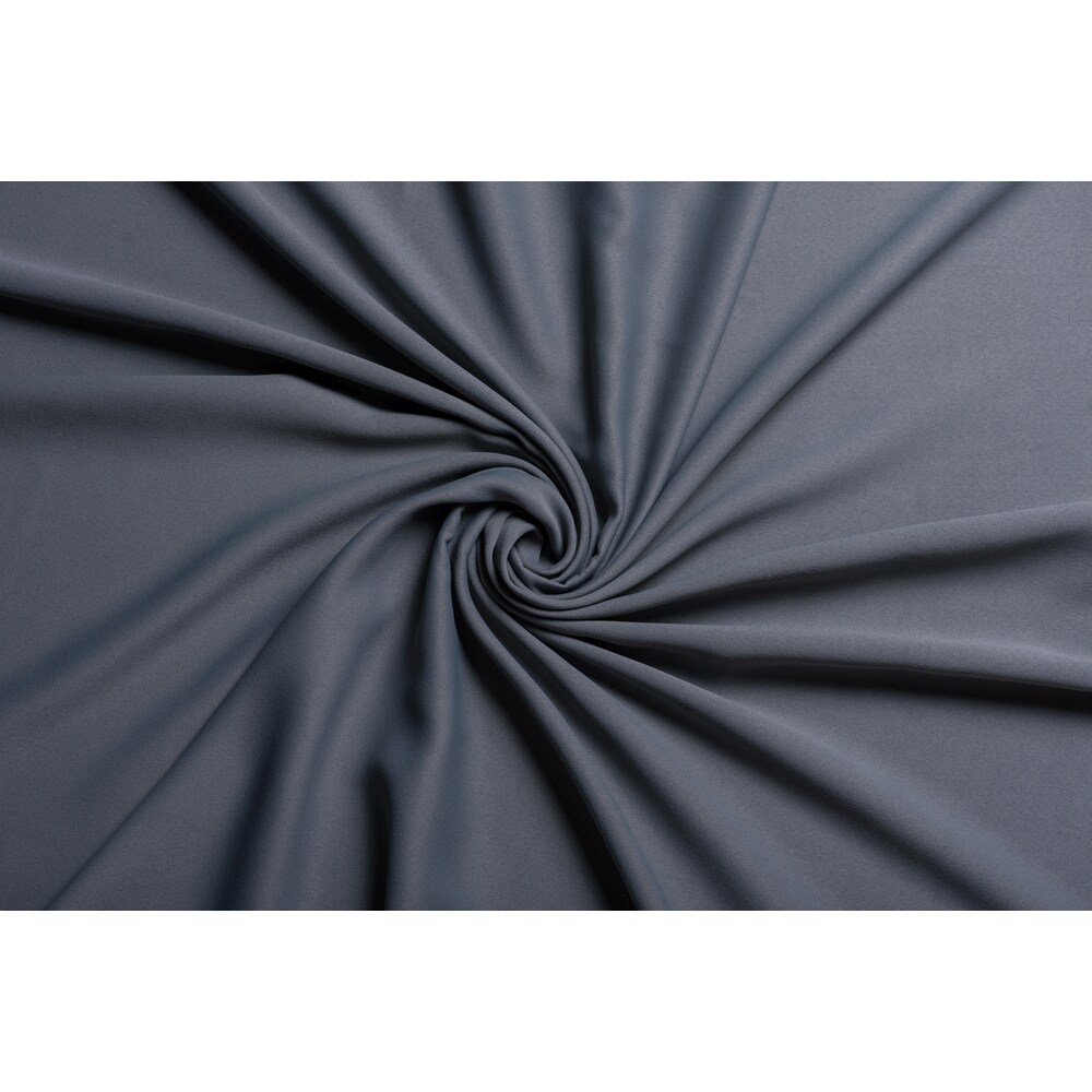 Draperie Sandro, rejansa, 140 x 260 cm, semiopac, gri inchis