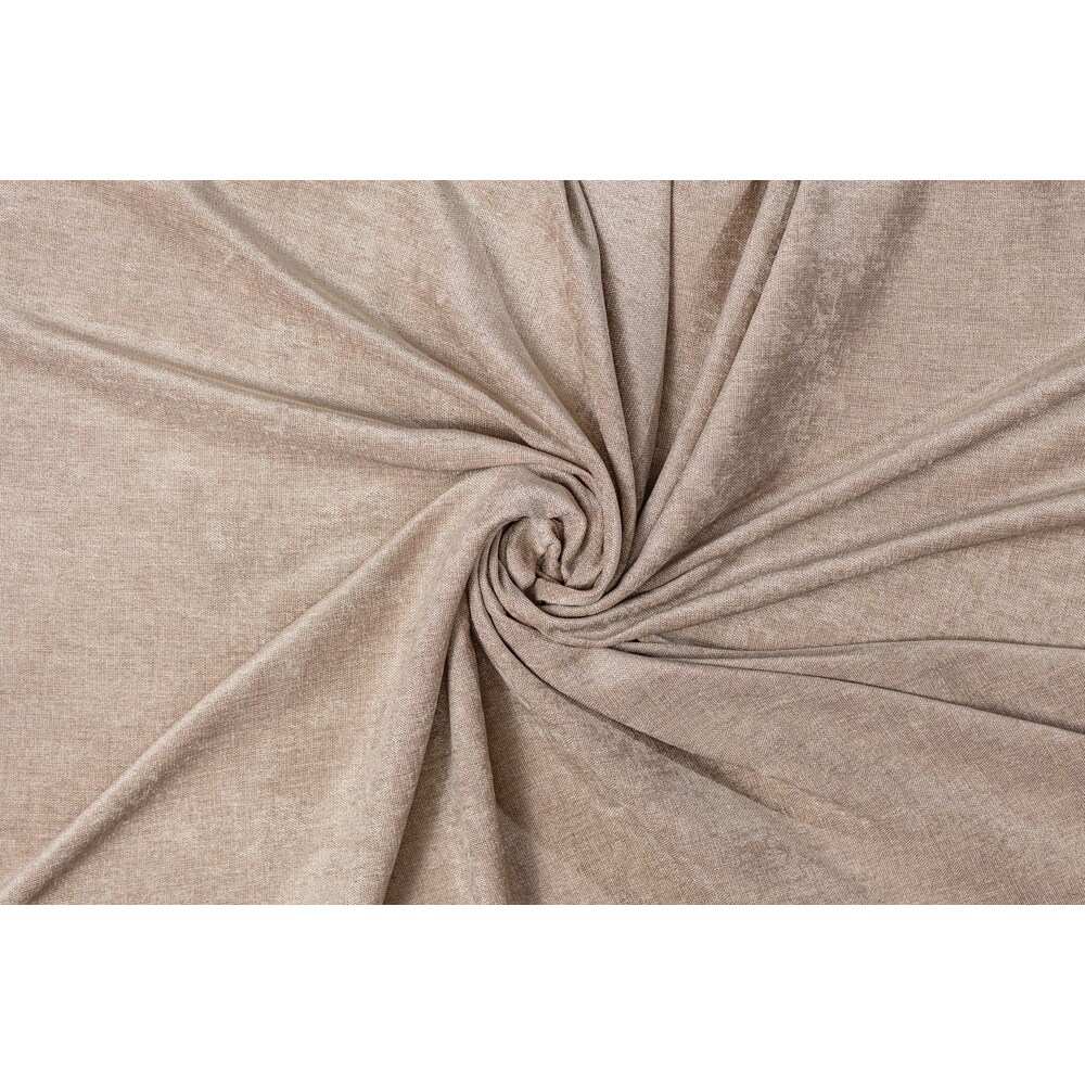 Draperie Magnolia, inele, 140 x 260 cm, semiopac, nisip