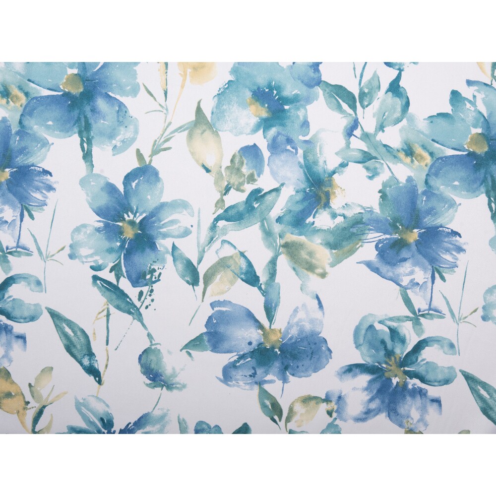 Draperie Vento, inele, 140 x 260 cm, semiopac, turcoaz