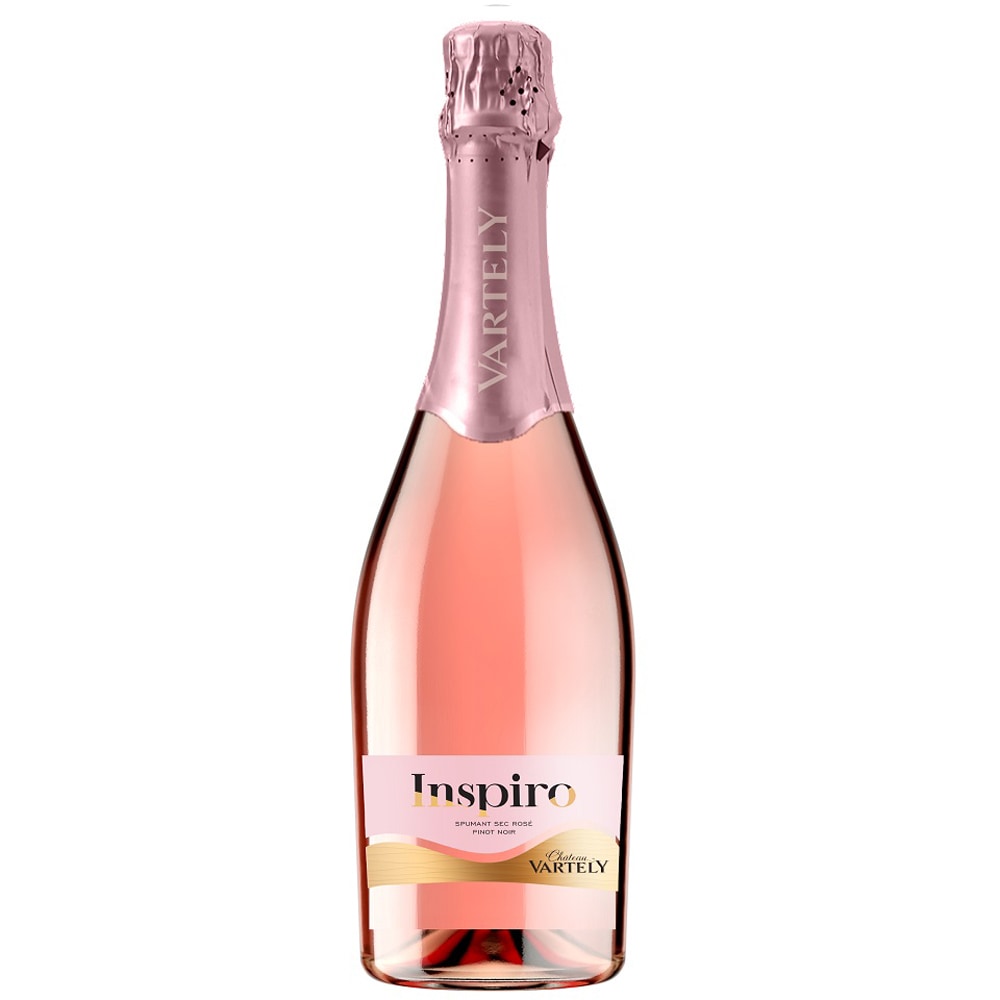 Vin spumant rose sec Vartely Spumant Inspiro Pinot Noir, 0.75L