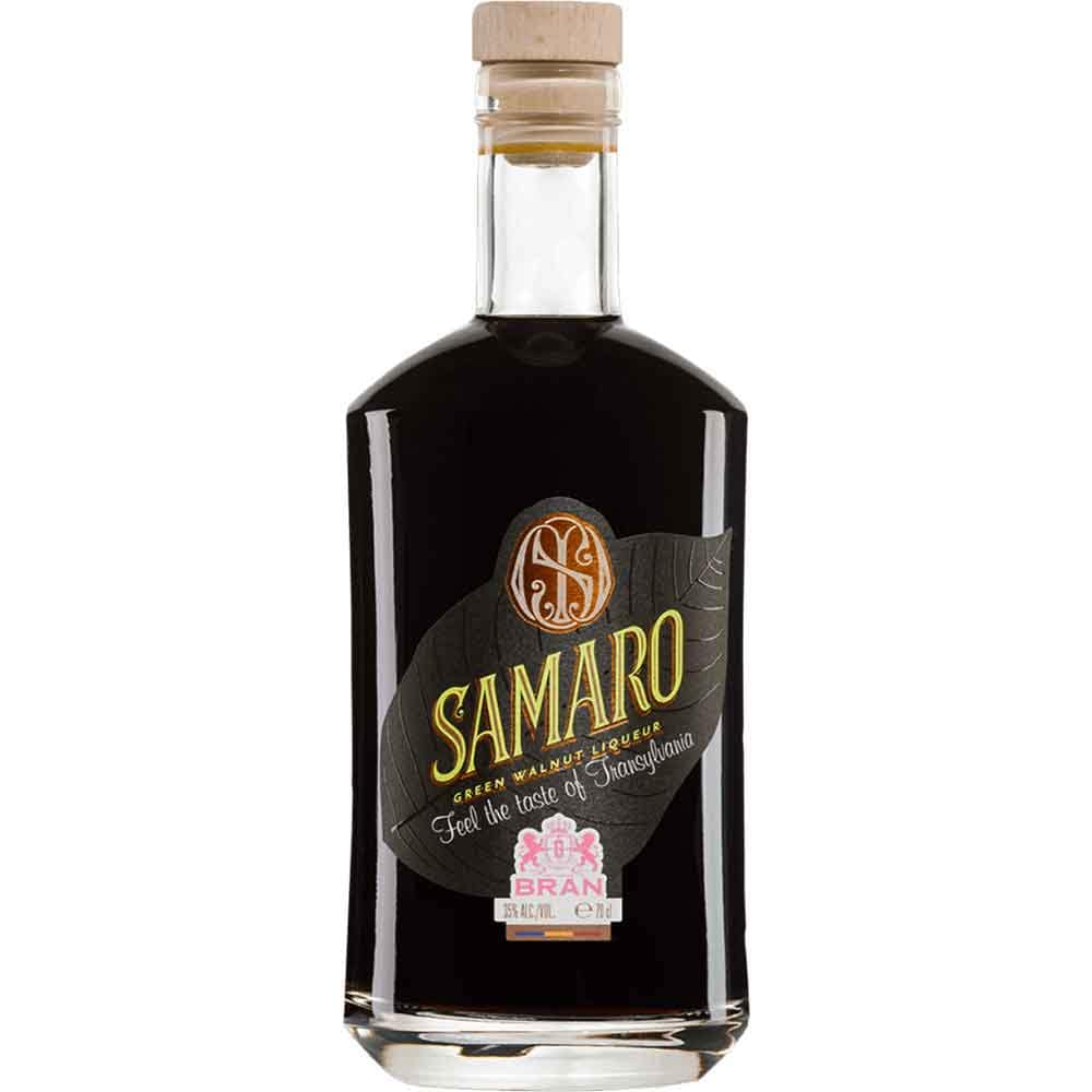 Lichior nuci verzi Samaro Bran, 0.7L