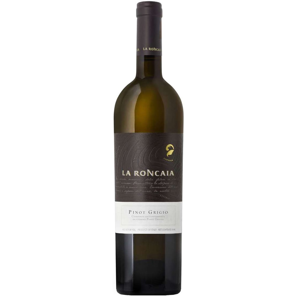 Vin alb sec La Roncaia Pinot Grigio DOC, 0.75L