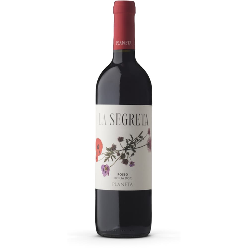 Vin rosu sec Planeta La segreta Il Rosso Sicilia DOC, 0.75L