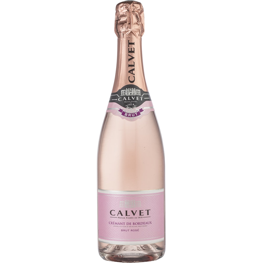 Vin spumant rose Calvet Cremant Bordeaux Brut, 0.75L