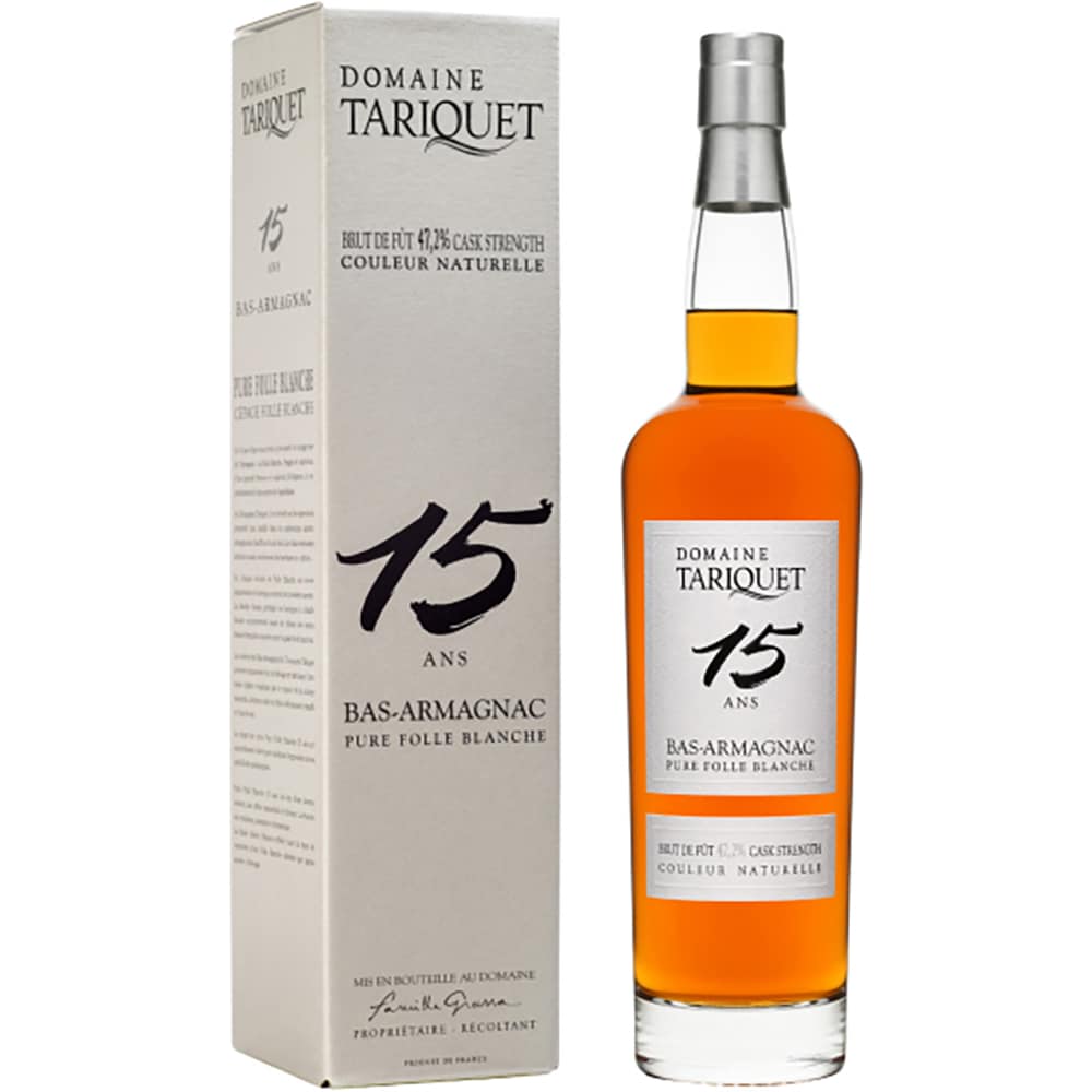 Armagnac Domaine Tariquet Bas- Armagnac Folle Balance 15YO, 0.7L
