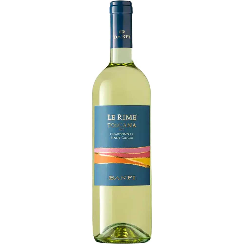 Vin alb sec Banfi Le Rime Toscana IGT, 0.75L