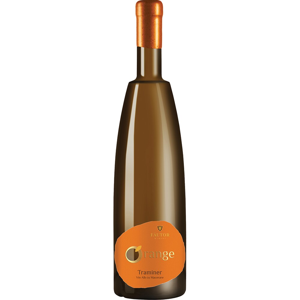Vin alb sec Fautor Orange Traminer, 0.75L