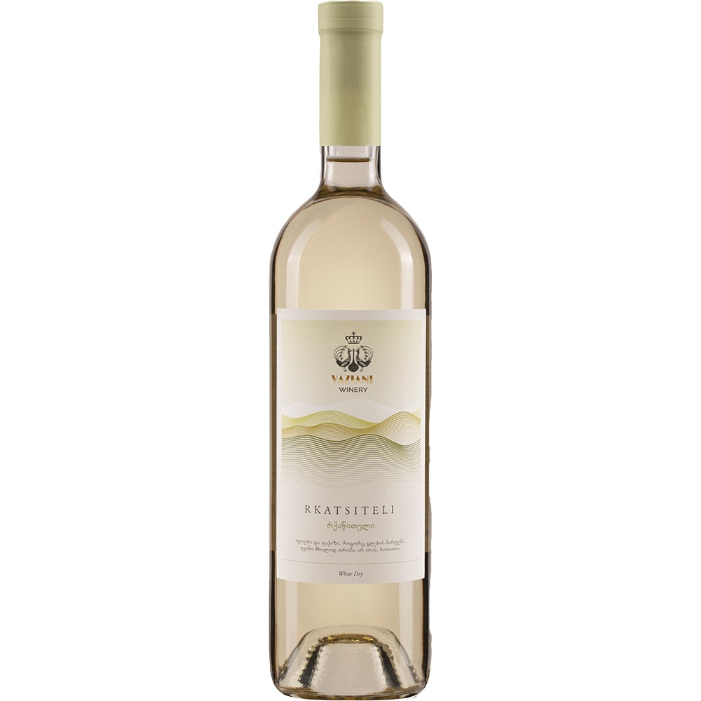 Vin alb sec Vaziani Rkatsiteli, 0.75L