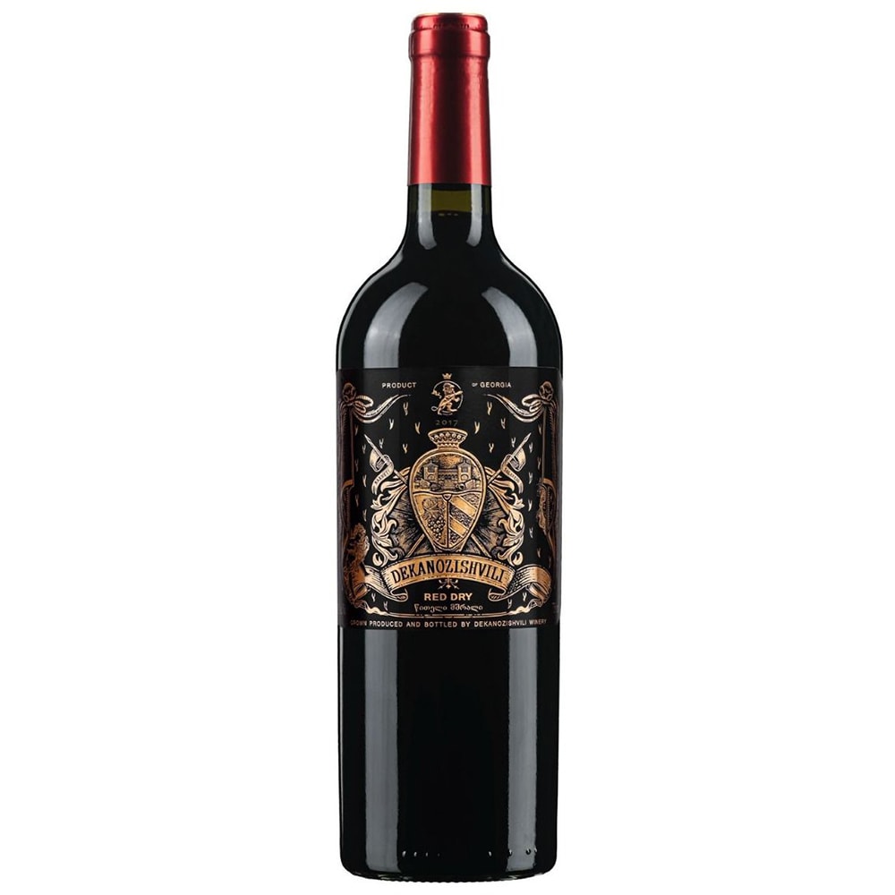 Vin rosu sec Dekanozishvili Cupaj, 0.75L