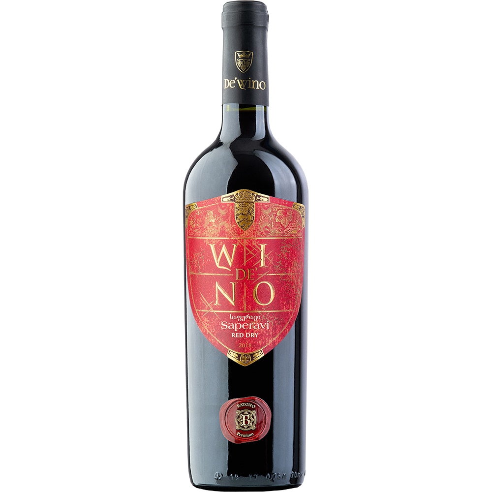 Vin rosu sec Dewino Saperavi, 0.75L