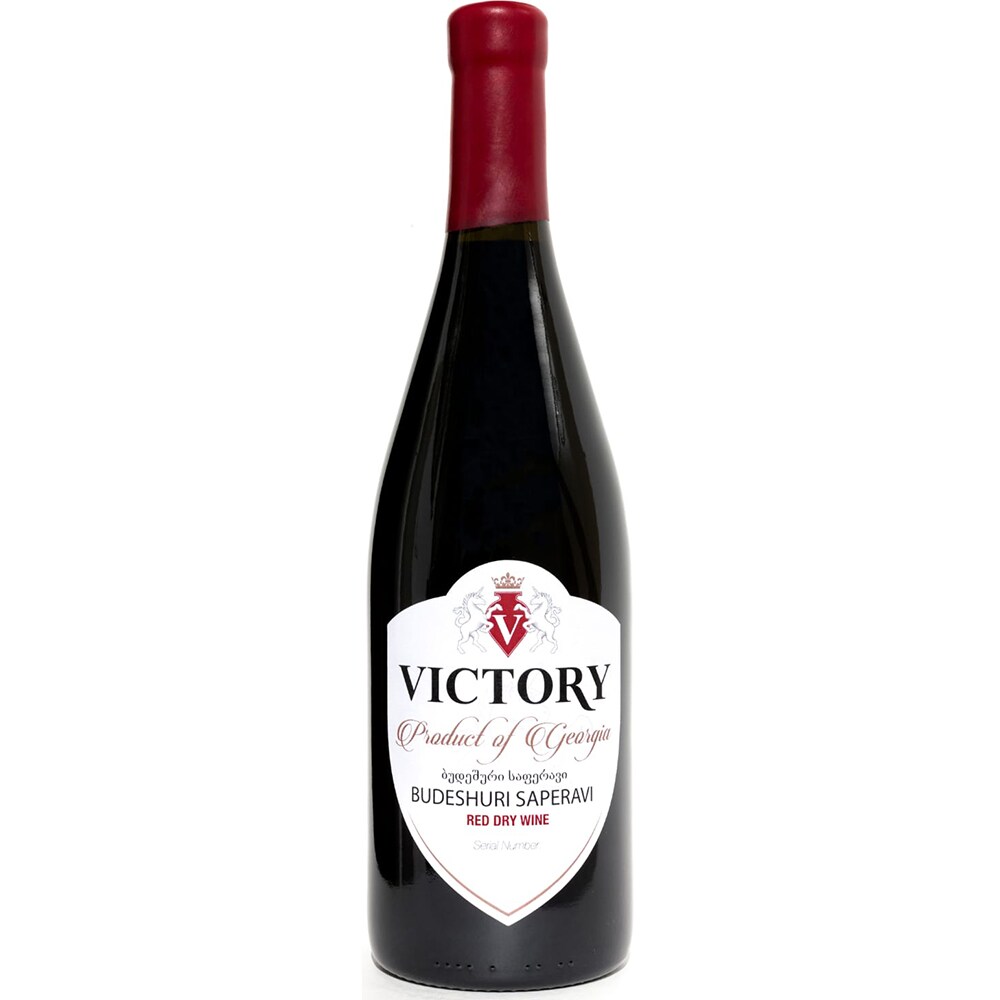 Vin rosu sec Victory Budeshuri, 0.75L
