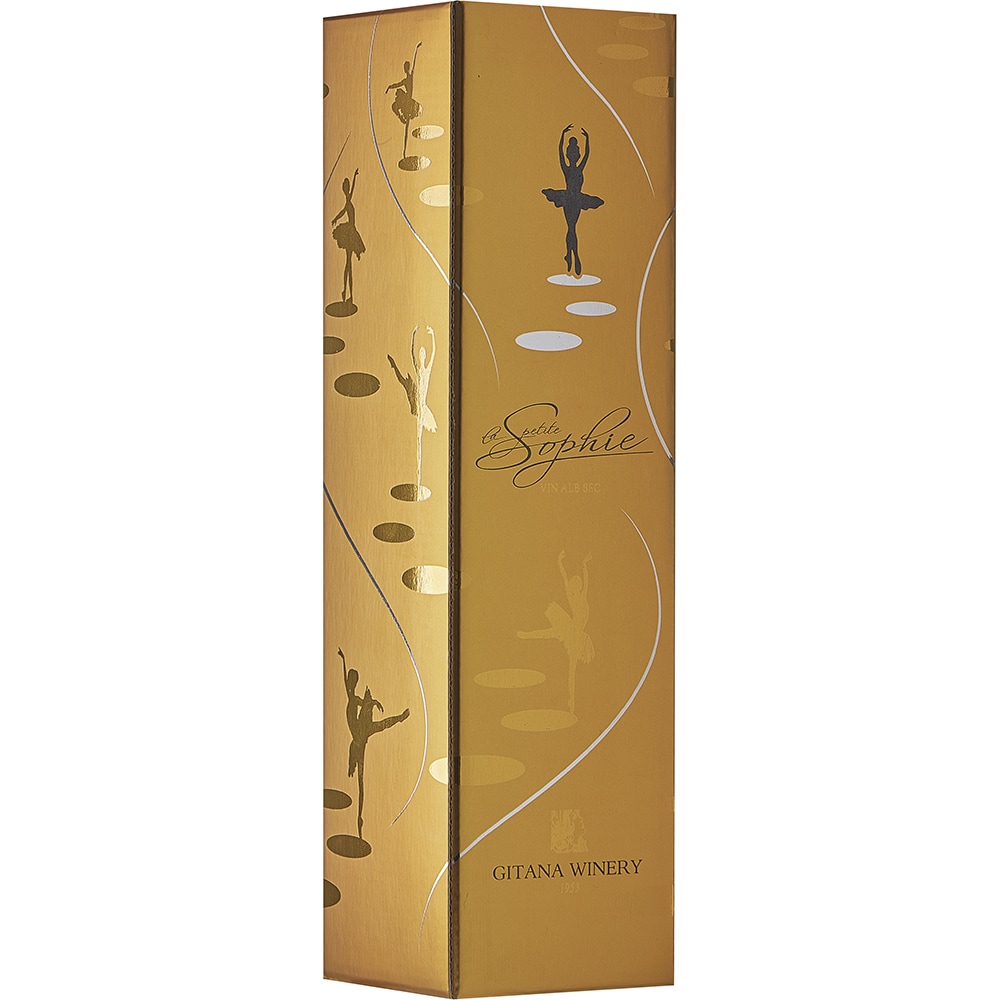Vin alb sec Gitana La Petite Sophie Gift Box, 0.75L