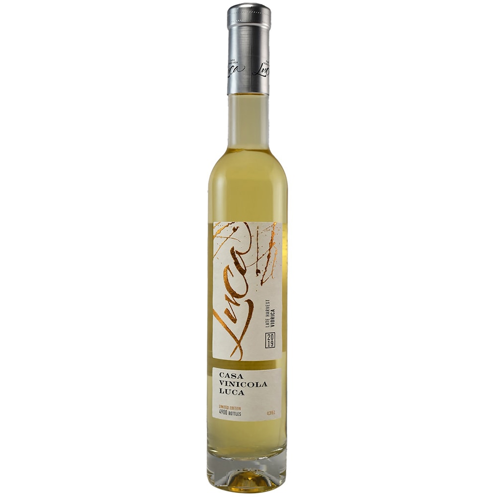Vin alb dulce Casa Luca Late Harvest Viorica, 0.375L