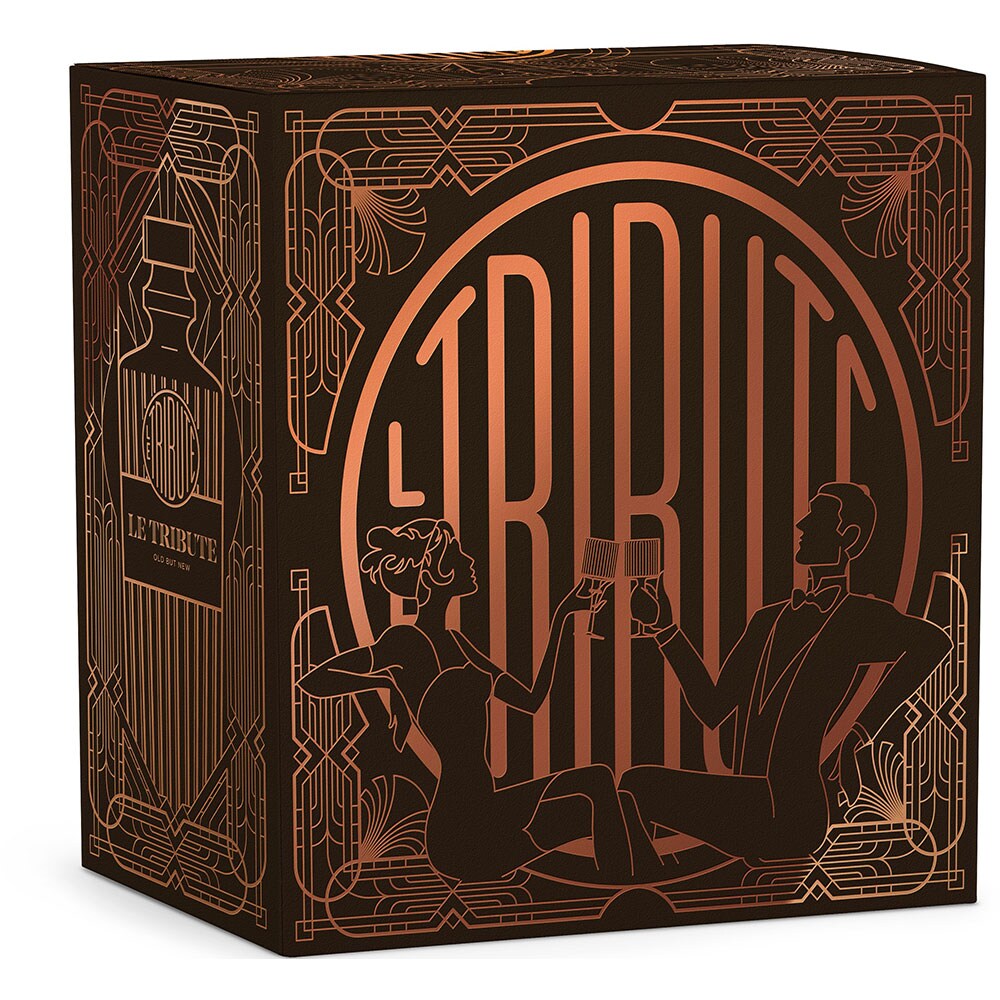 Set Gin Le Tribute, 0.7L + Apa tonica, 2x 0.2L