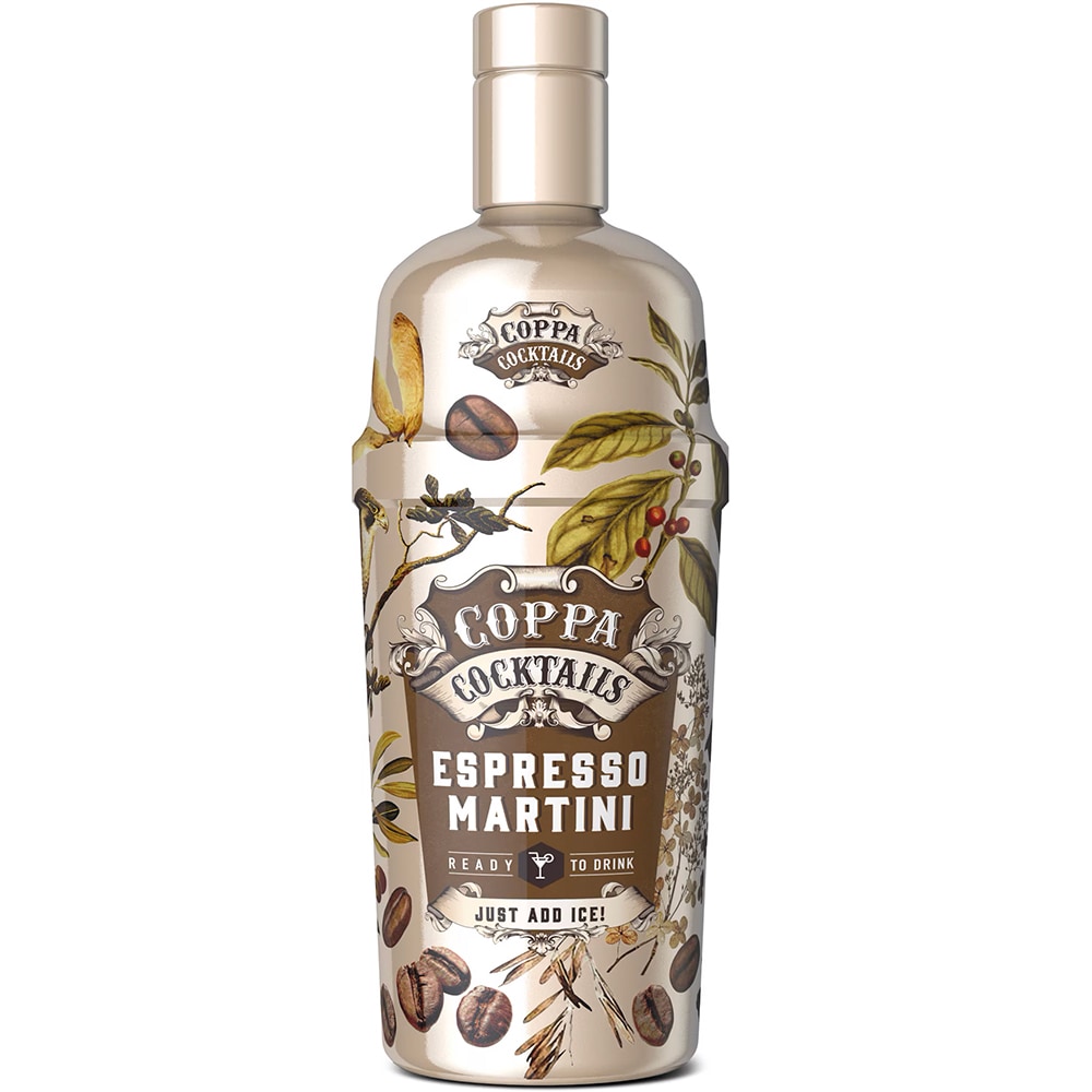 Cocktail cu alcool Coppa Cocktails Espresso Martini, 0.7L