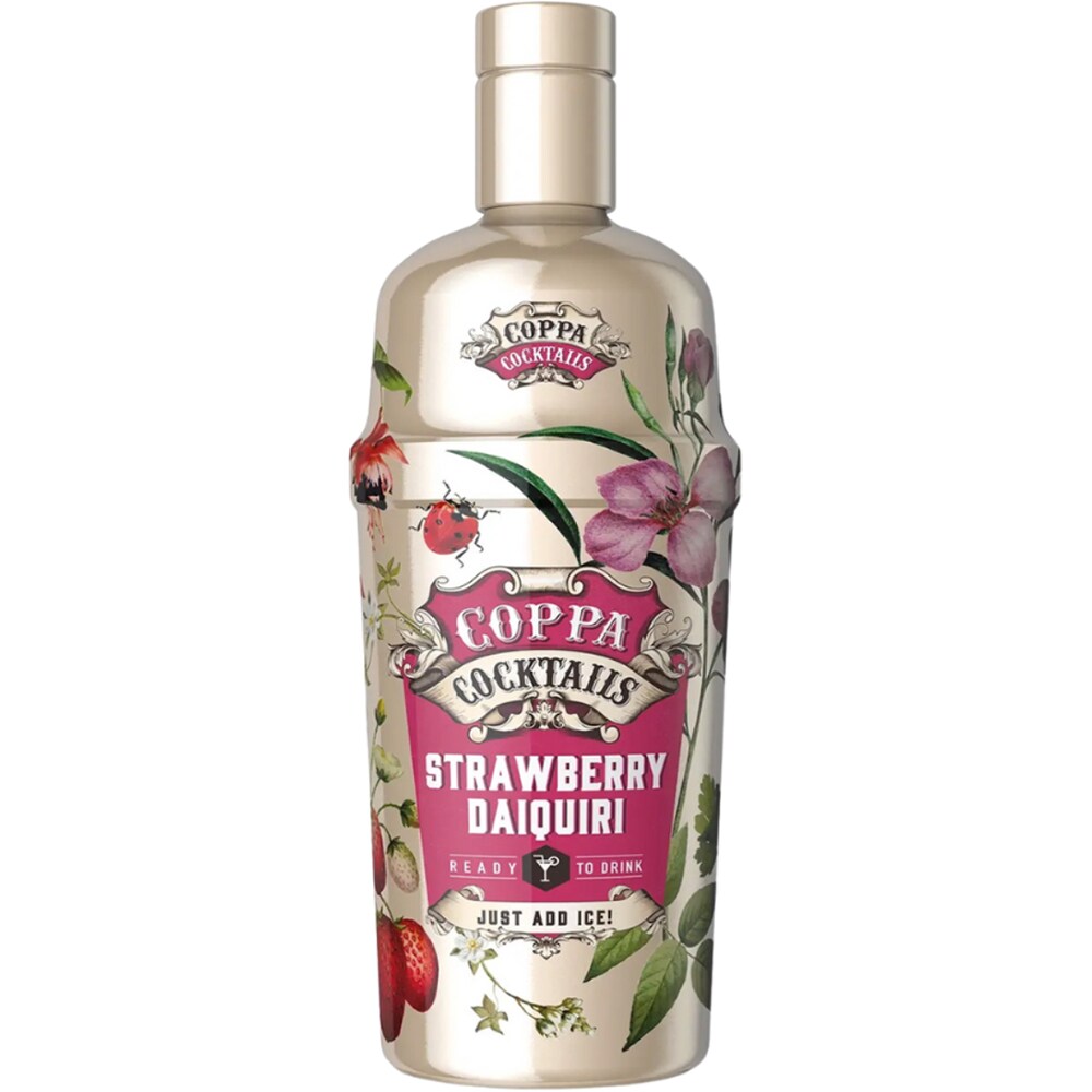 Cocktail cu alcool Coppa Cocktails Strawberry Daiquiri, 0.7L