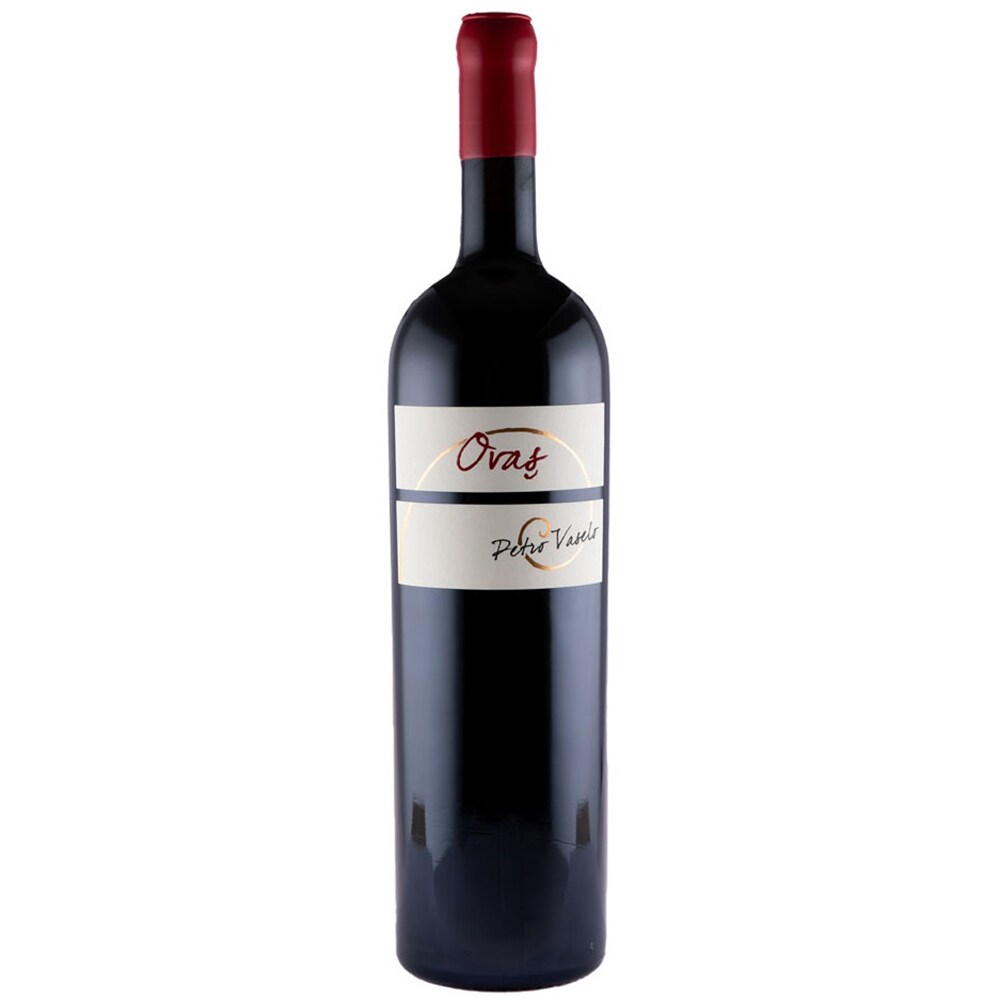 Vin rosu sec Petro Vaselo Ovas, 1.5L