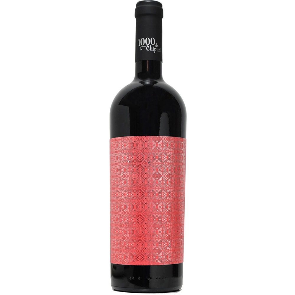 Vin rosu sec 1000 Chipuri Syrah IE, 0.75L 