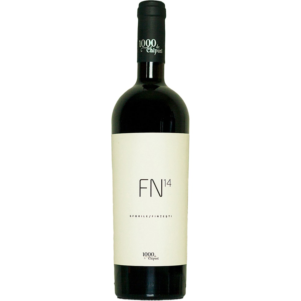 Vin rosu sec 1000 Chipuri Sforile Fintesti Feteasca Neagra, 0.75L