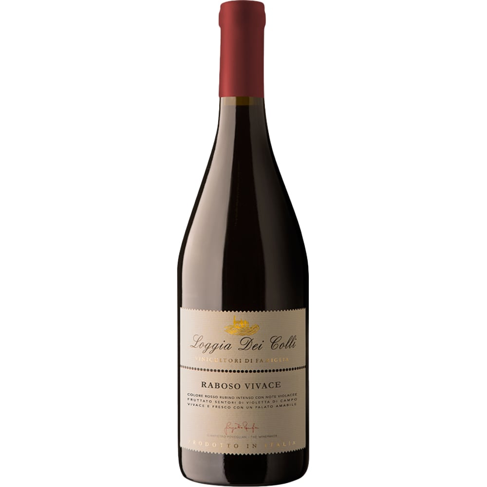 Vin rosu sec Raboso Loggia Dei Colli, 0.75L