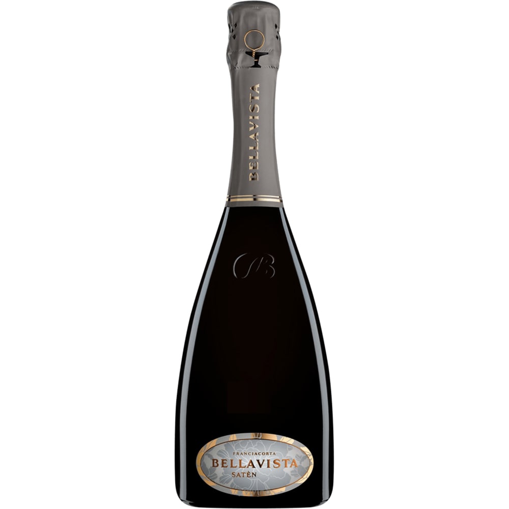 Vin spumant alb brut Bellavista Franciacorta Saten 2020, 0.75L