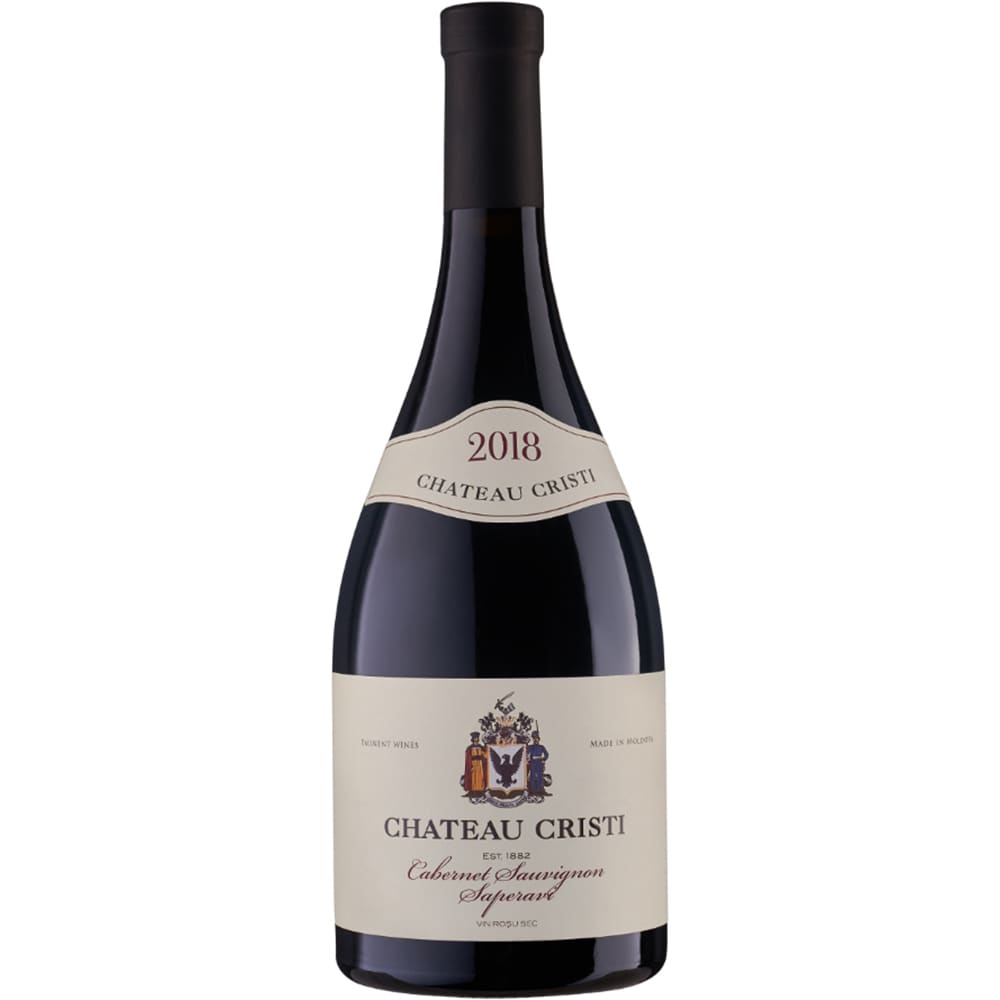 Vin rosu sec Chateau Cristi Cabernet Sauvignon Saperavi, 0.75L