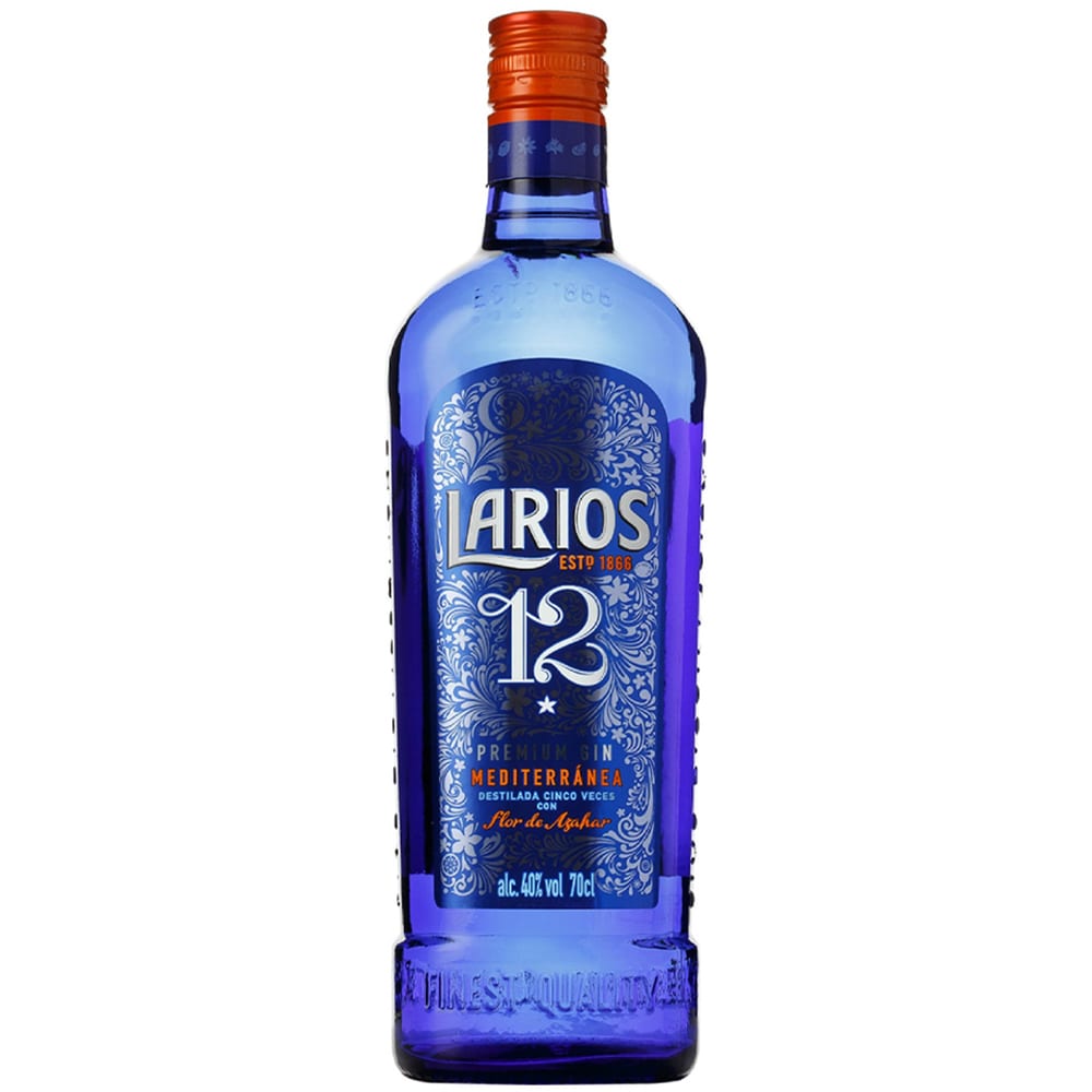 Gin Larios 12 Botanicals Premium Gin, 0.7L