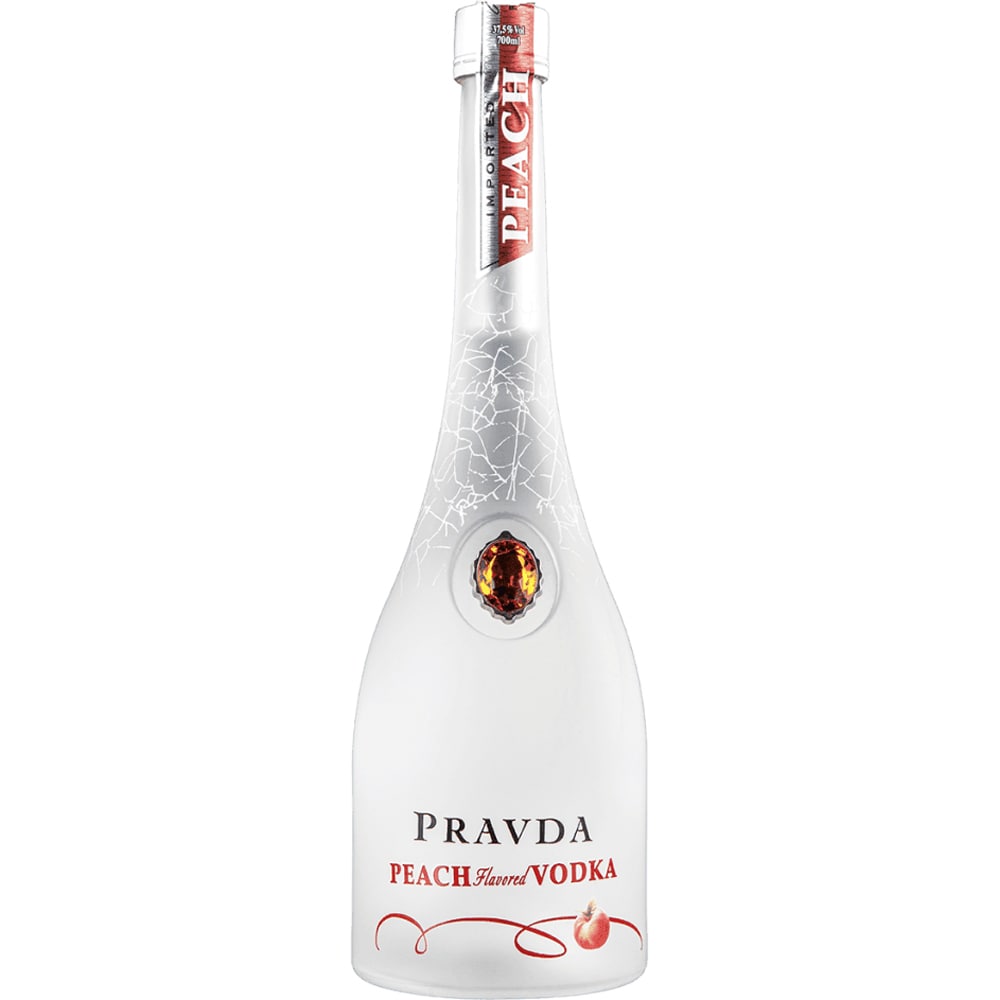 Vodka Pravda Peach, 0.7L