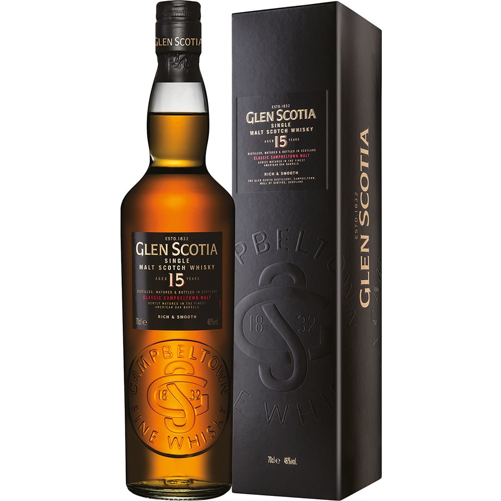 Whisky Glen Scotia 15YO, 0.7L