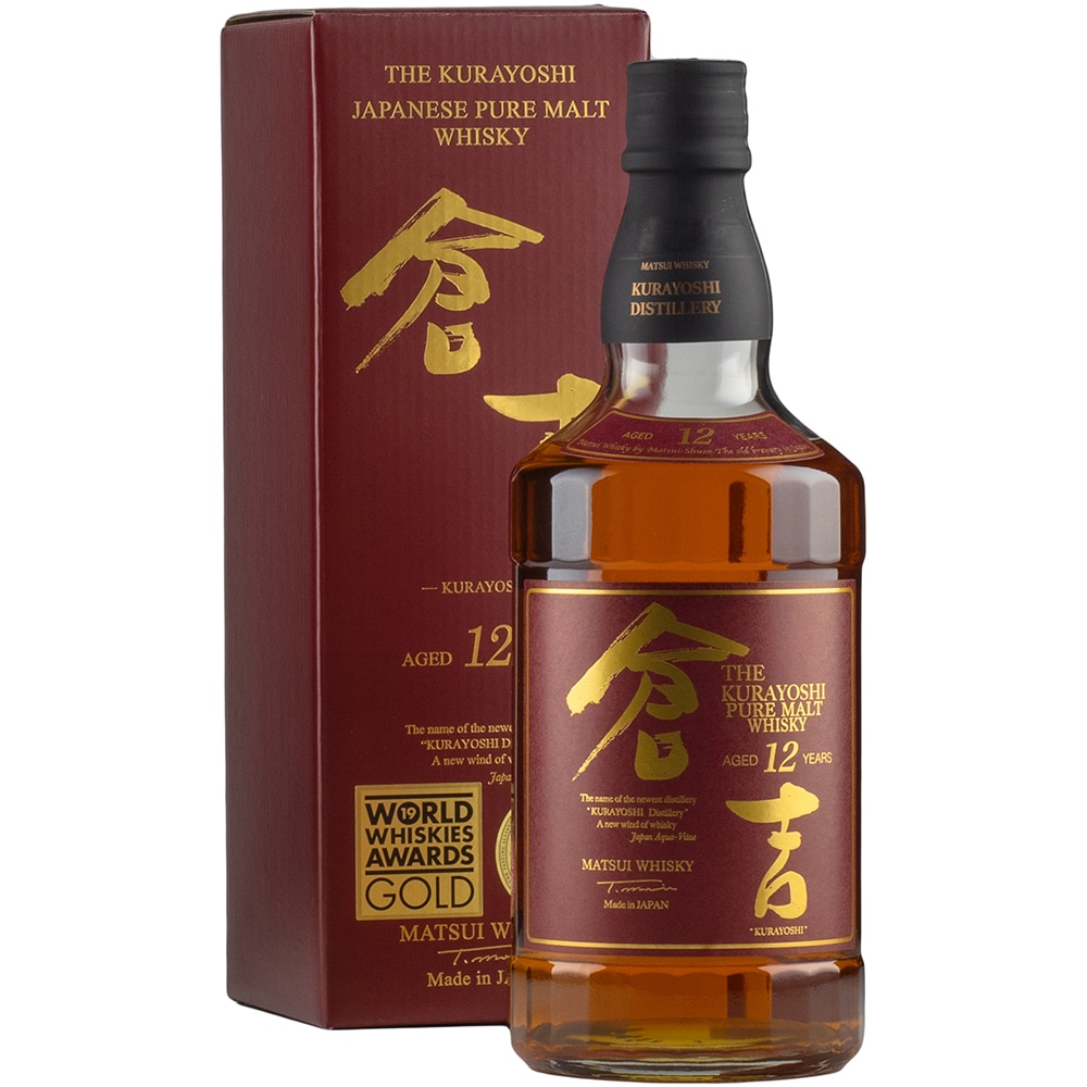 Whisky Kurayoshi Malt Whisky 12YO, 0.7L