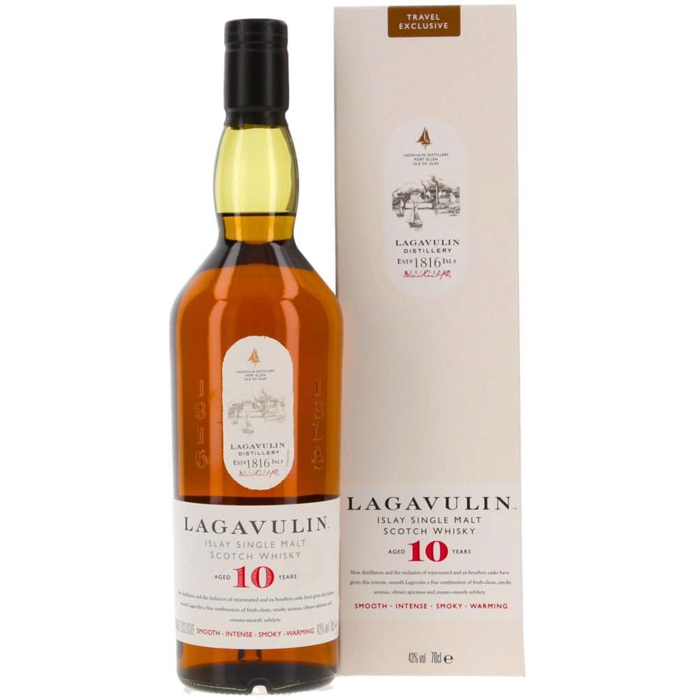 Whisky Lagavulin 10YO, 0.7L