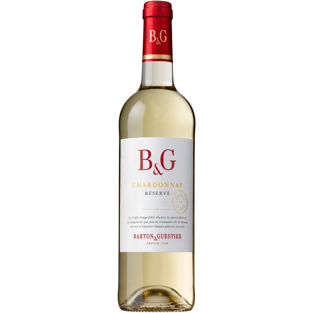 Vin alb sec Barton & Guestier Chardonnay VDP, 0.75L
