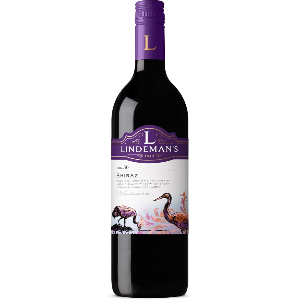 Vin rosu sec Lindemans Bin 50 Shiraz Red, 0.75L
