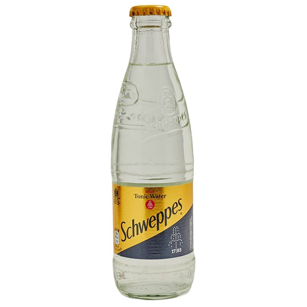 Bautura racoritoare carbogazoasa SCHWEPPES Tonic Water bax 0.18L x 24 sticle