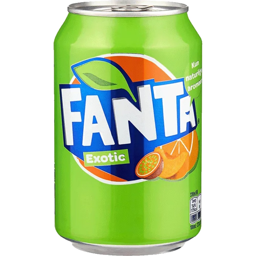 Bautura racoritoare carbogazoasa FANTA Exotic bax 0.33L x 24 doze