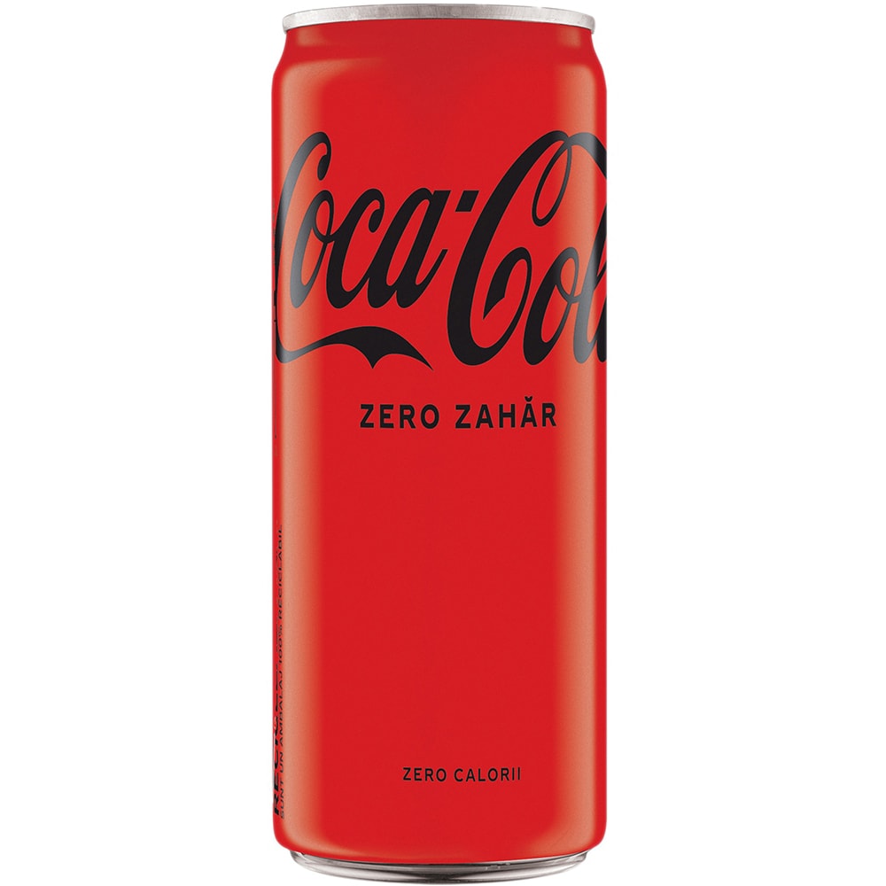 Bautura racoritoare carbogazoasa COCA-COLA Zero bax 0.33L x 24 doze
