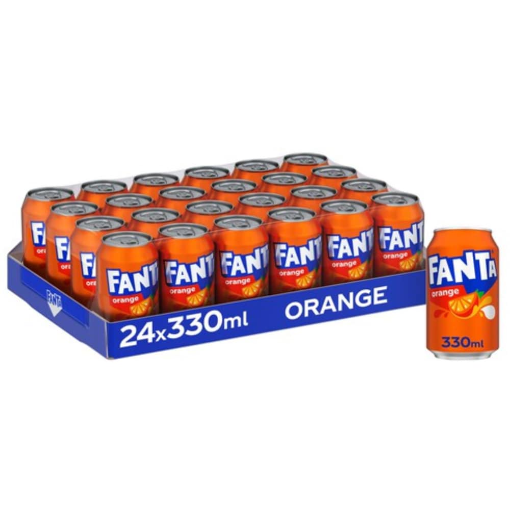 Bautura racoritoare carbogazoasa FANTA Orange bax 0.33L x 24 doze