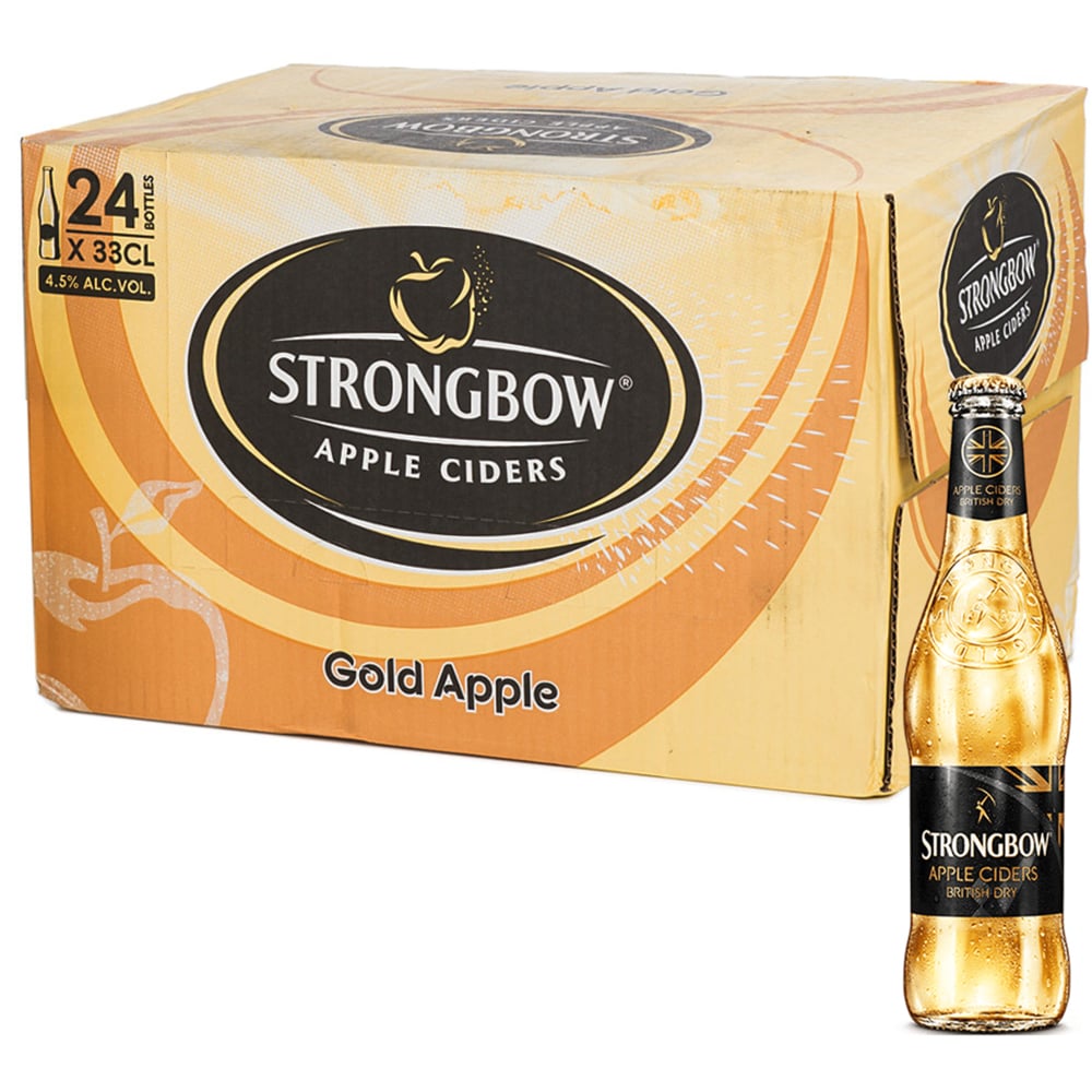 Cidru Strongbow bax 0.33L x 24 sticle