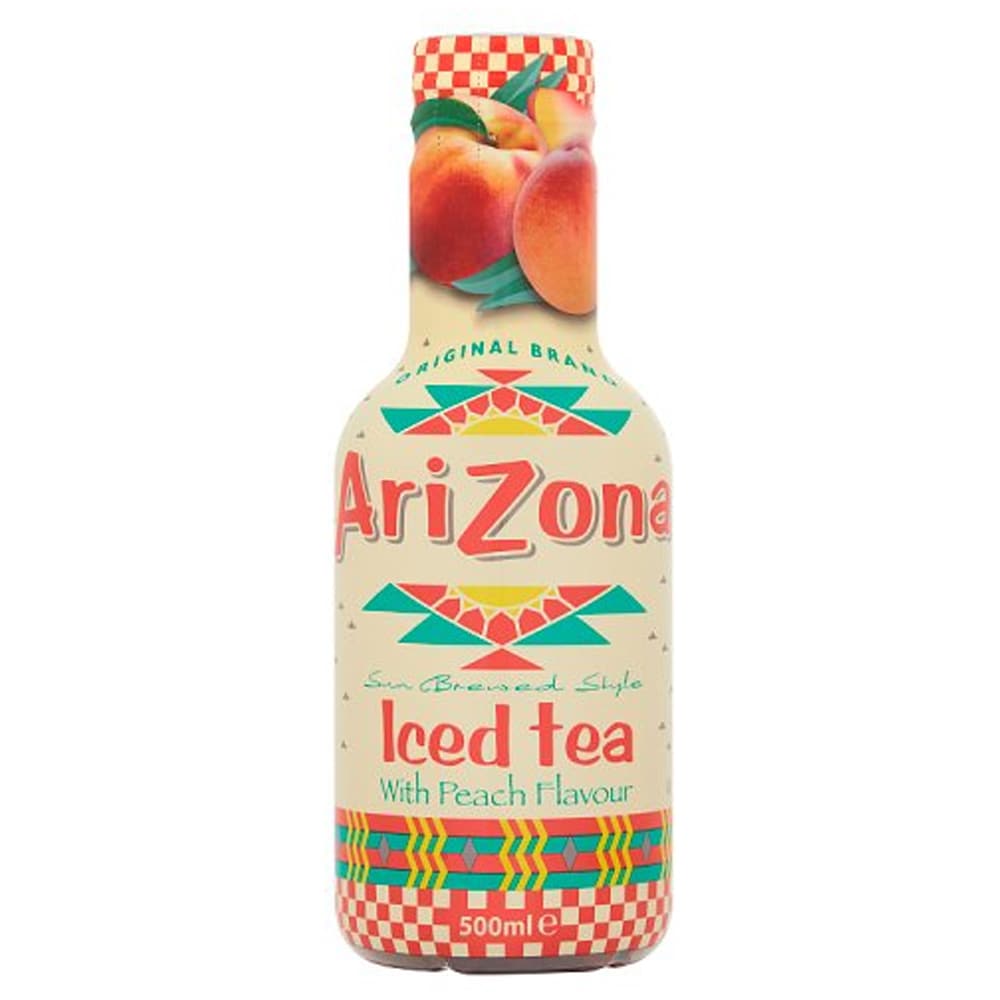 Bautura racoritoare necarbogazoasa ARIZONA Iced Tea Peach, 0.5L