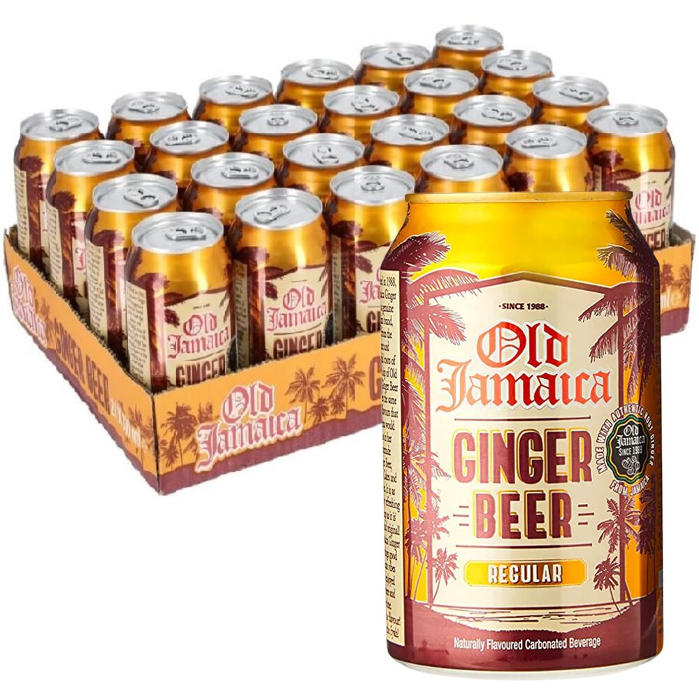 Cidru Old Jamaica Ginger Beer bax 0.33L x 24 doze