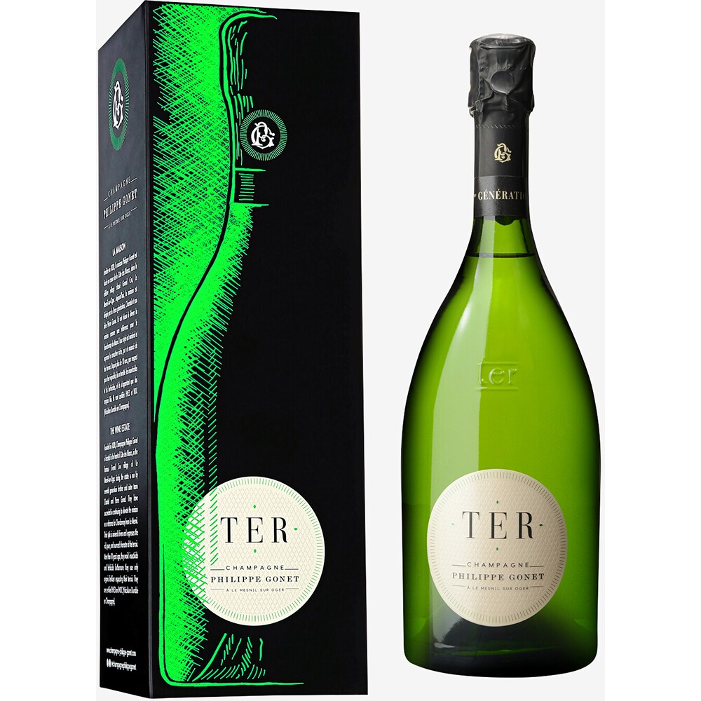 Sampanie alba Philippe Gonet Ter Blanc Extra GBX, 0.75L