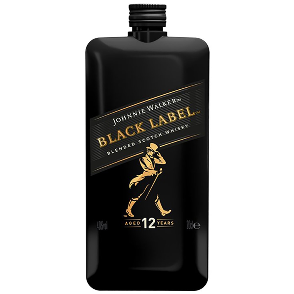Whisky Johnnie Walker Black Label, 0.2L