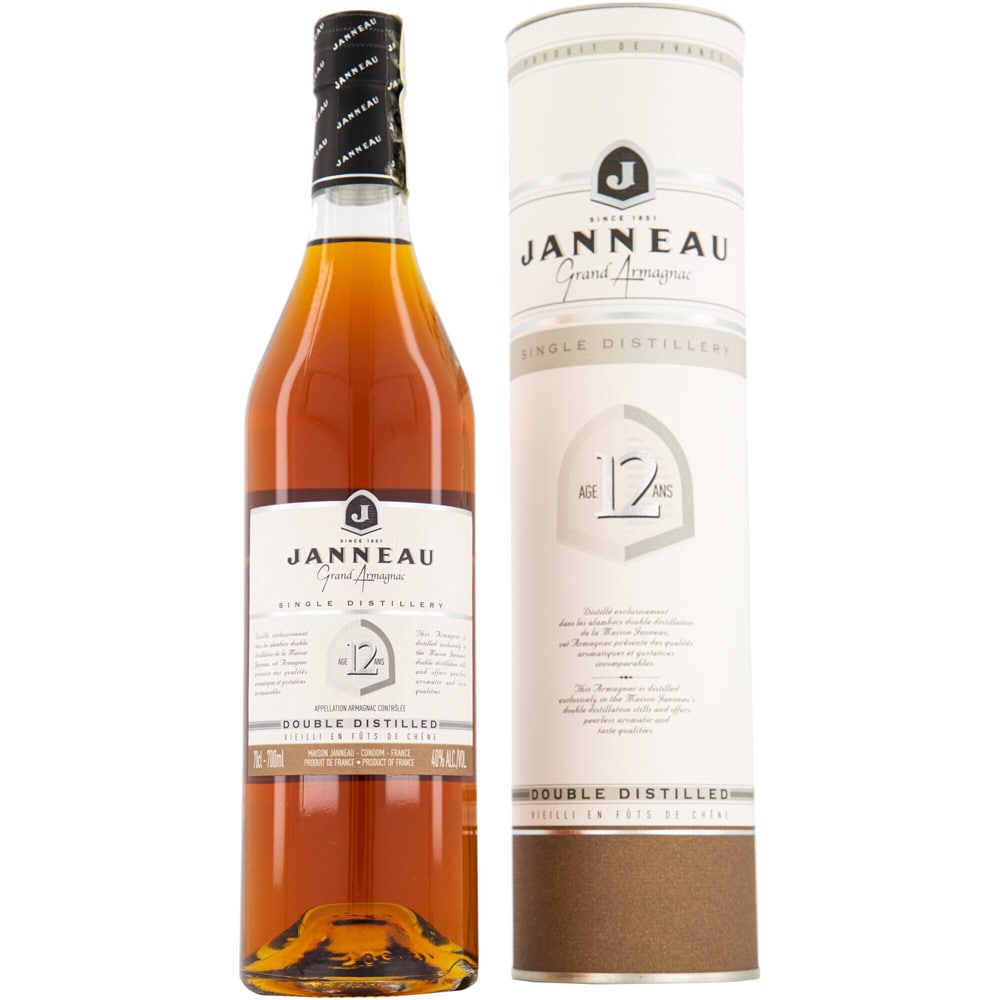 Armagnac Janneau 12 Years, 0.7L