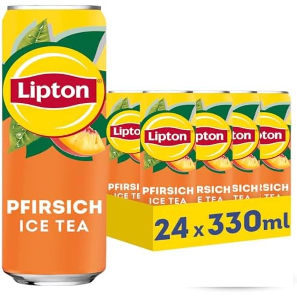 Bautura racoritoare necarbogazoasa LIPTON Ice Tea Peach bax 0.33L x 24 doze