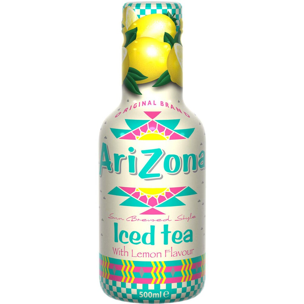 Bautura racoritoare necarbogazoasa ARIZONA Iced Tea Lemon bax 0.5L x 6 sticle