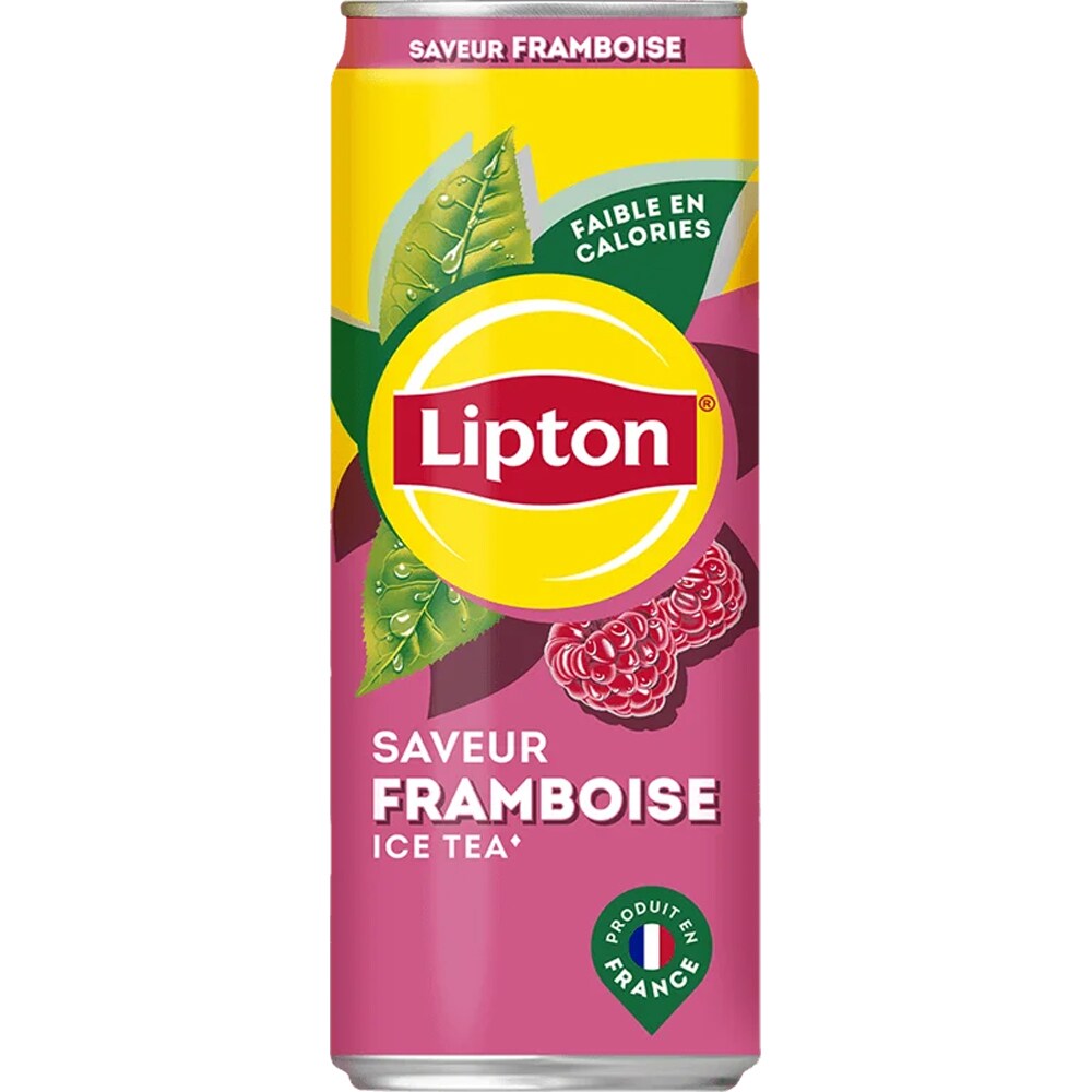 Bautura racoritoare necarbogazoasa LIPTON Ice Tea Framboise bax 0.33L x 24 doze
