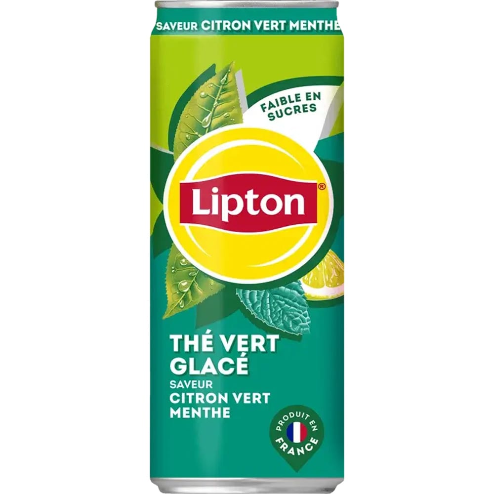 Bautura racoritoare necarbogazoasa LIPTON Ice Tea The Vert Glace bax 0.33L x 24 doze