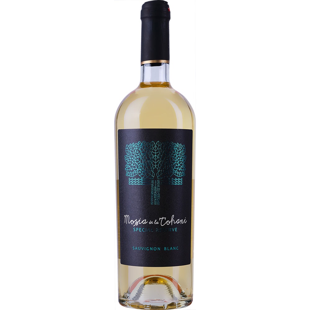 Vin alb sec Mosia de la Tohani Sauvignon Blanc, 0.75L