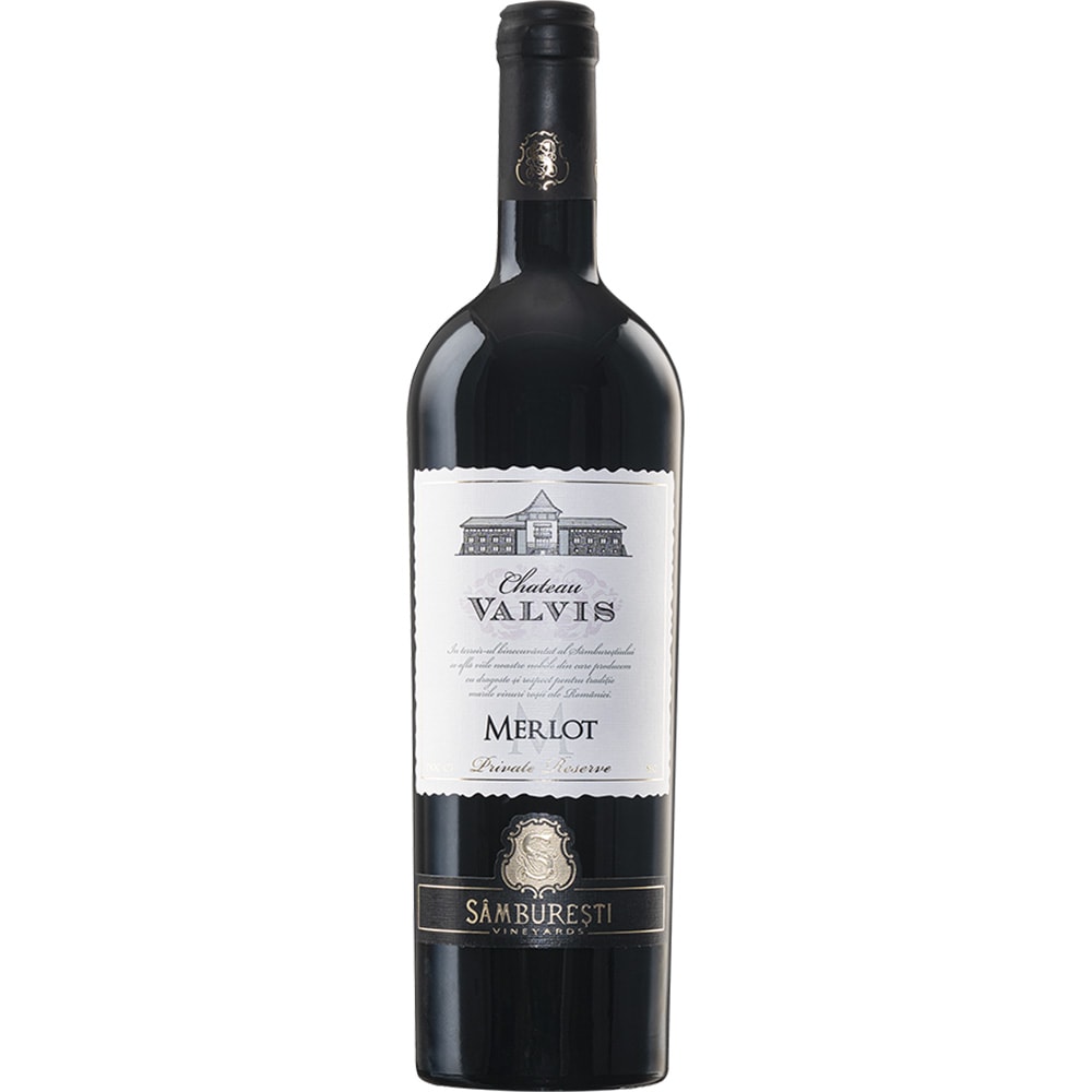 Vin rosu sec Chateau Valvis Merlot, 0.75L